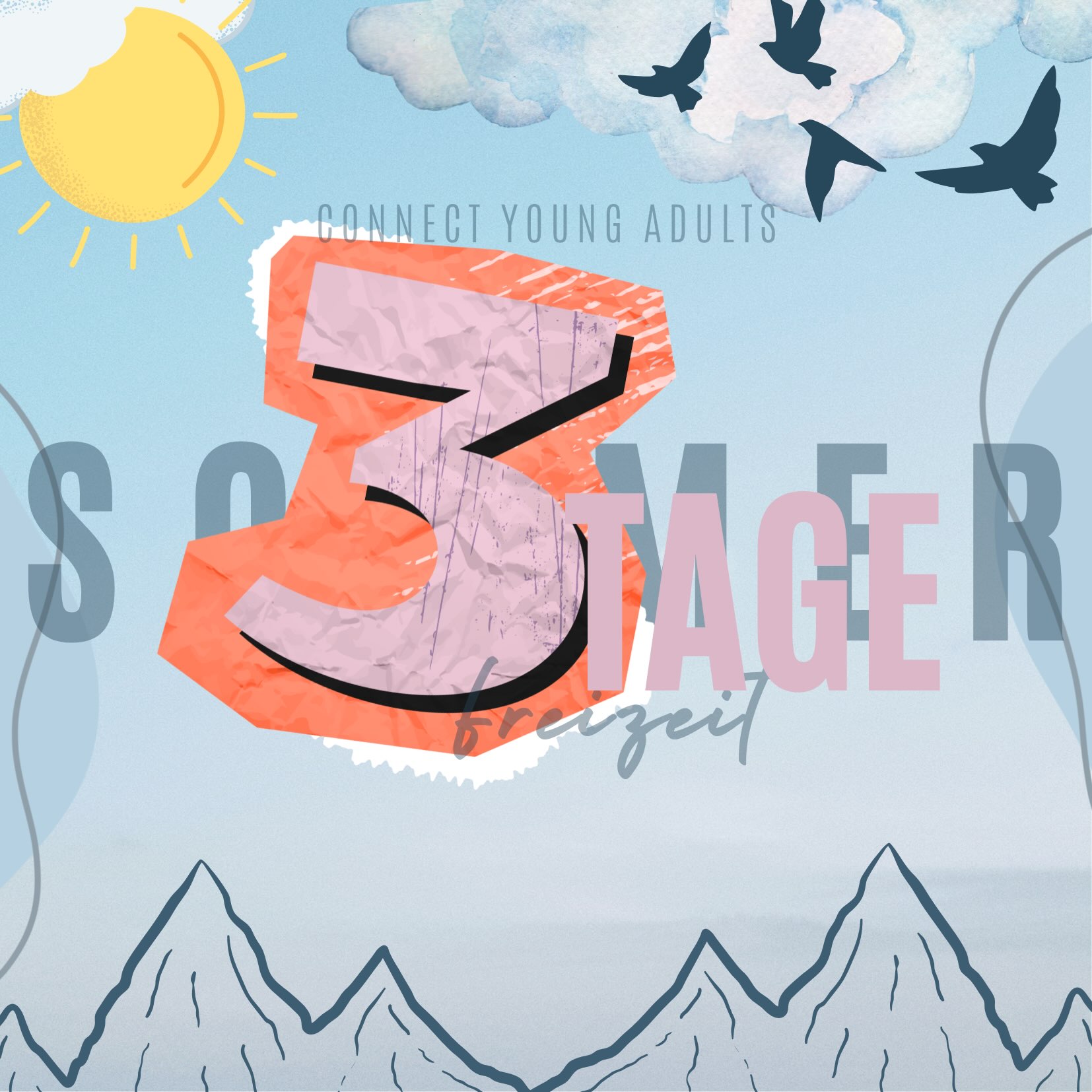 Nur noch 3 Tage bist zur Sommerfreizeit! ☀️